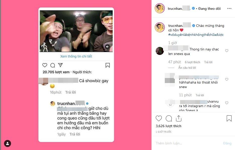 Sao nam Vbiz bị mỉa mai là gay: Bất ngờ nhất vẫn là phản ứng trả treo của Ngô Kiến Huy-1