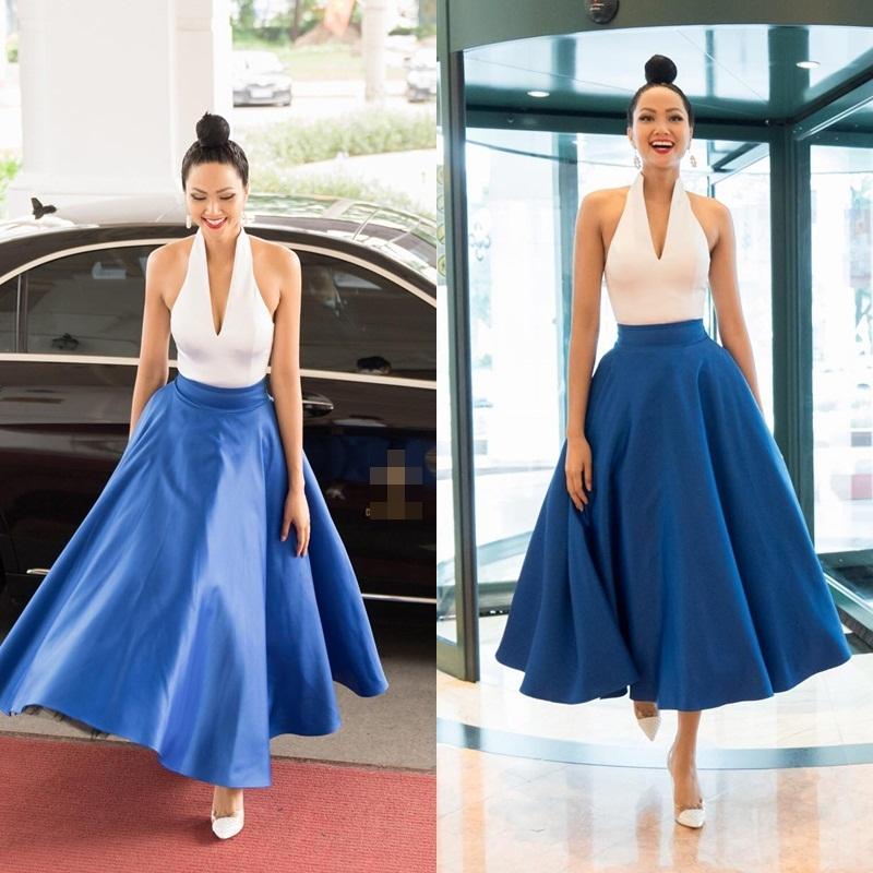 Bản tin Hoa hậu Hoàn vũ 17/8: Tóc đẹp váy cũng đẹp, HHen Niê bất ngờ giật spotlight của Phạm Hương-1