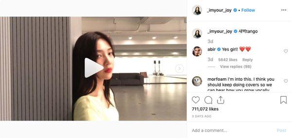 Joy (Red Velvet) cover Tango của Abir: Đến non-fan cũng bị rung động-3