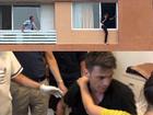 Giải cứu du khách người Pháp định nhảy lầu khách sạn tự tử