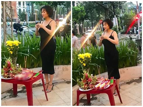 Phi Thanh Vân lần đầu lên tiếng vì bị chê mặc váy trễ khoe vòng 1 đi cúng Tổ nghề