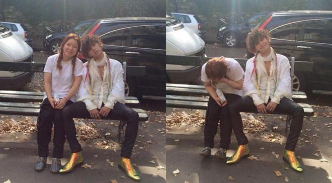 Stylist tung loạt ảnh cạo tóc, trang điểm kì quái của G-Dragon-4