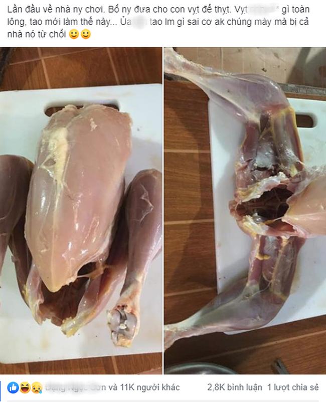 Làm thịt vịt ngày ra mắt nhà người yêu, thanh niên không biết vì sao mình bị từ chối phũ phàng-1