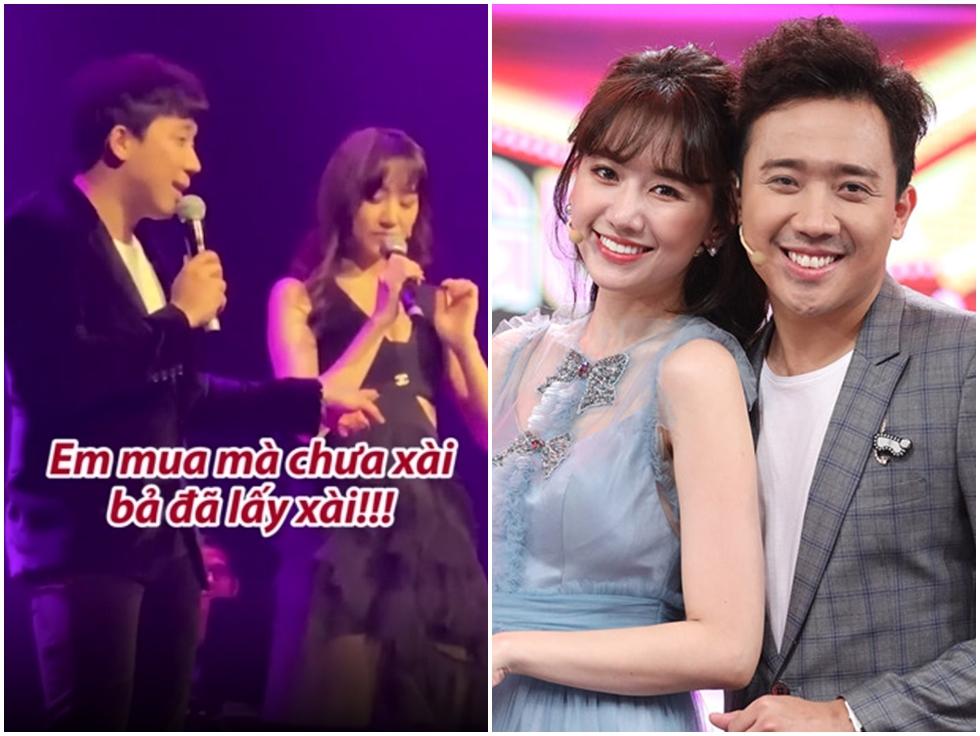 Hari Won đọc tên Châu Bùi thành bộ phận nhạy cảm của đàn ông ngay trong chương trình phát sóng trực tiếp-8