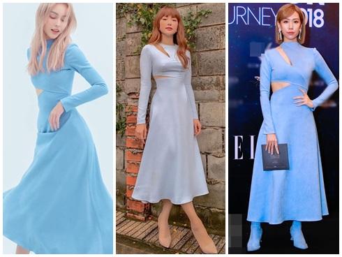 Mlee 'chặt đẹp' Min khi mặc chung chiếc váy từng vướng nghi án 'đạo nhái'