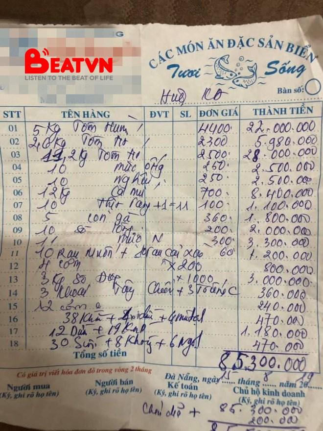 Ăn một bữa ăn hải sản tận 85 triệu đồng, thực khách than quá đắt còn chủ cửa hàng kêu vẫn tính thiếu 4 triệu-1