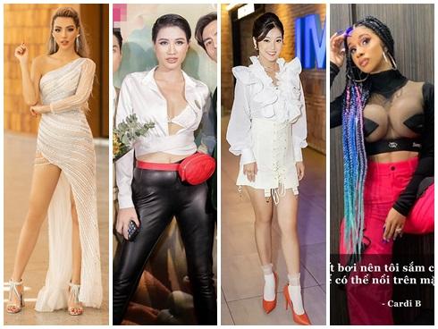 Muôn kiểu thời trang lộ nội y khi livestream của thánh chửi Trang Trần-11