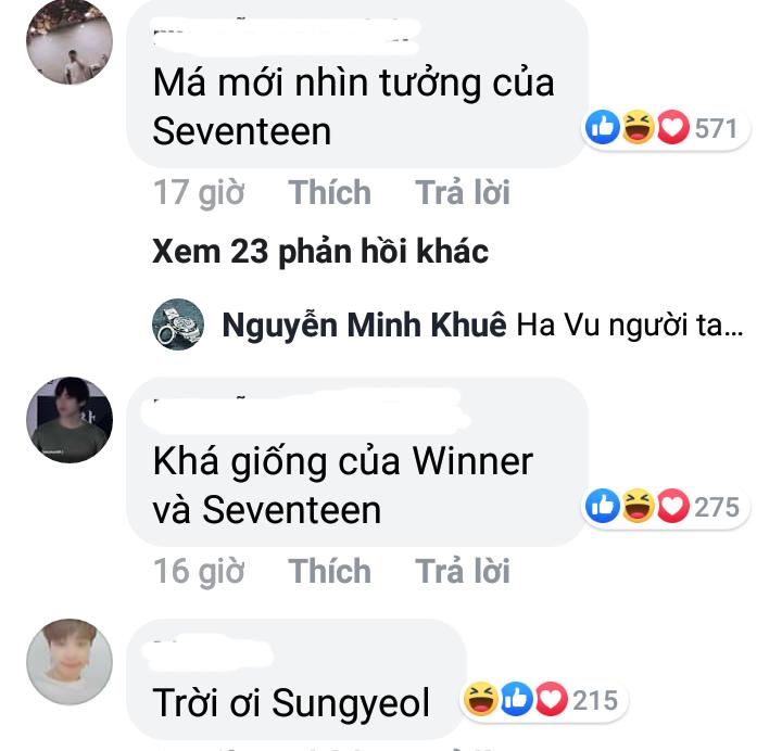 Lightstick chuẩn Hàn Quốc của Vũ Cát Tường có logo khá giống với SEVENTEEN và WINNER-6
