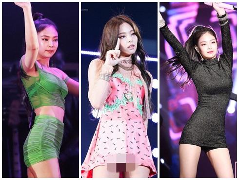 Những lần Jennie (BlackPink) lộ hàng trên sân khấu