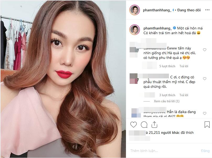 Khó nhận ra ai là Thanh Hằng ai là Hồ Ngọc Hà khi nhìn bức ảnh chụp chung hiện rõ tướng phu thê-2