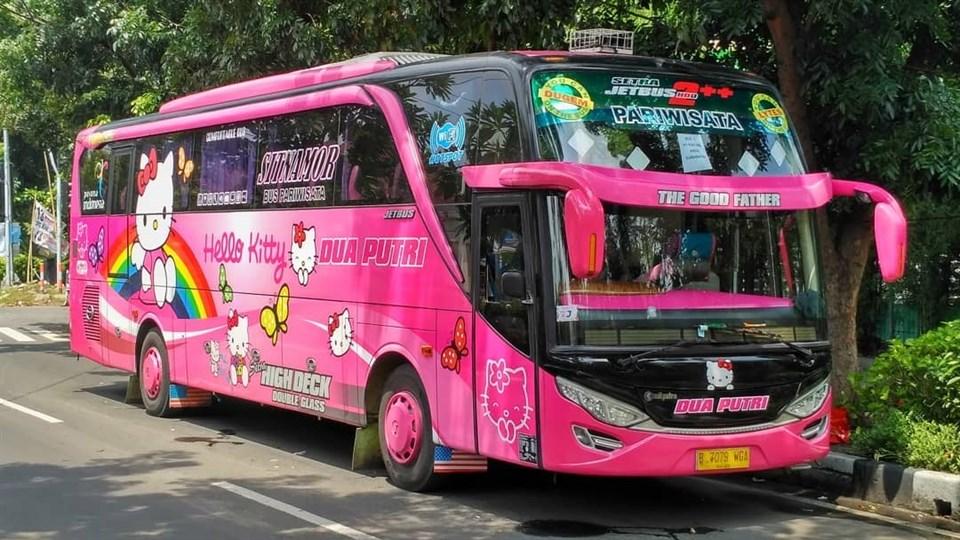 Thực hư việc xuất hiện xe đi Đà Lạt phiên bản HELLO KITTY toàn màu hồng làm tín đồ du lịch đứng ngồi không yên-7
