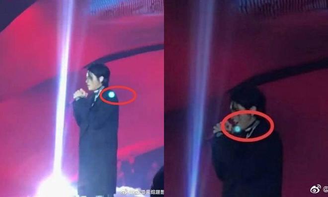 Ngô Diệc Phàm bị chiếu tia laser có khả năng gây mù khi biểu diễn-1