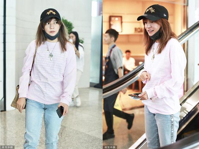 Triệu Vy tự tin để mặt mộc, bị nhận xét kém sắc-1