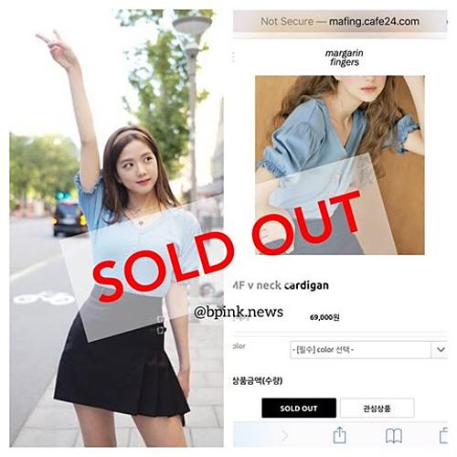 Đồ trăm triệu giống Ji Soo hết sạch chỉ sau một ngày-4