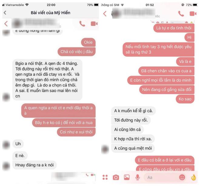 Dành 6 năm tuổi trẻ để yêu và chờ đợi cũng không bằng mối tình vụng trộm 4 tháng, cô gái tung bằng chứng bạn trai ngoại tình lên mạng-4