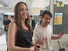 Mẹ con Angelina Jolie gây náo loạn trường Đại học hàng đầu tại Hàn Quốc