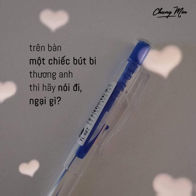 Mượn bút tỏ tình với những câu thả thính sương sương dịp tựu trường-1