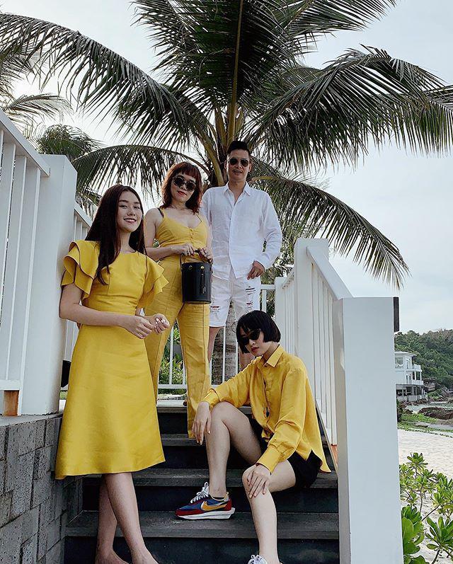 Á hậu Tường San khoe ảnh gia đình, nhưng bất ngờ nhất là gout thời trang sành điệu của cả nhà-4