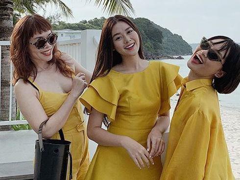Á hậu Tường San khoe ảnh gia đình, nhưng bất ngờ nhất là gout thời trang sành điệu của cả nhà