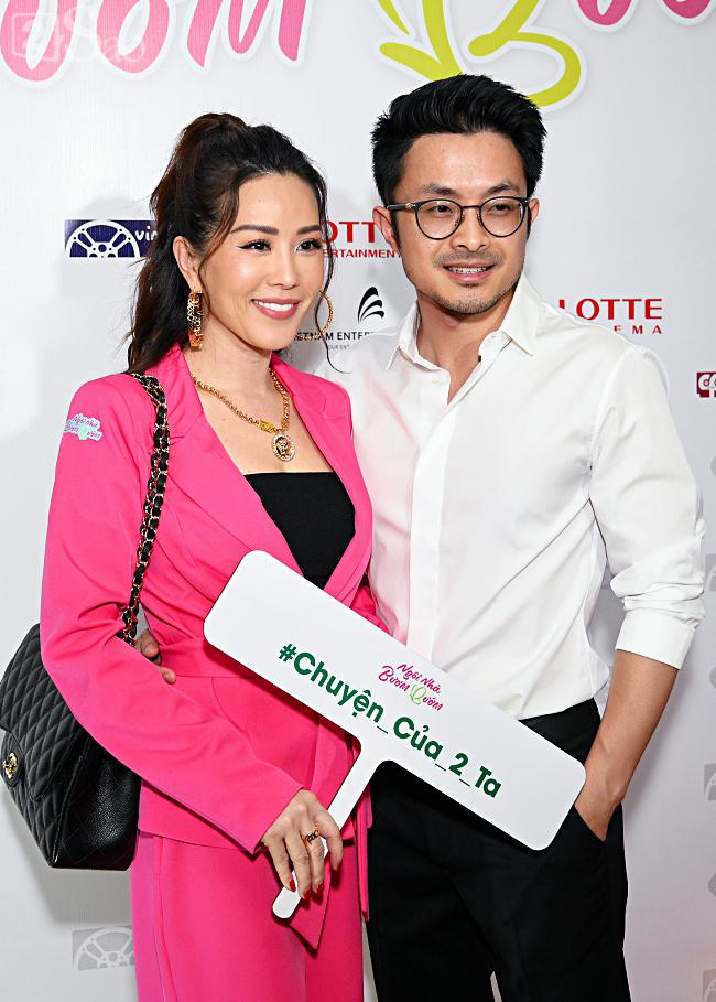 Tưởng Hồng Đào vắng mặt, ngờ đâu vẫn xuất hiện bên cạnh Quang Minh trong họp báo phim-14