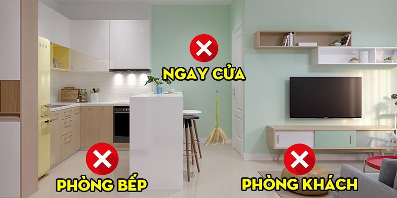 Để chổi quét nhà như thế này bảo sao tiền tài tiêu tán, nghèo vẫn hoàn nghèo-1