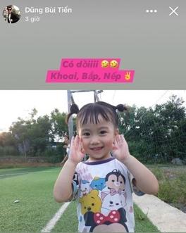 Cứ tự hỏi rồi lại trả lời việc đặt tên con là gì, Bùi Tiến Dũng làm fans sốt ruột đi tìm vợ giúp chàng thủ môn-2