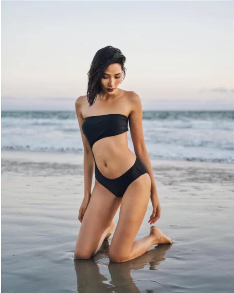 Hoàng Thùy lại xuất hiện với vòng 1 căng đét khiến nghi vấn nâng ngực thi Miss Universe 2019 càng có cơ sở-6