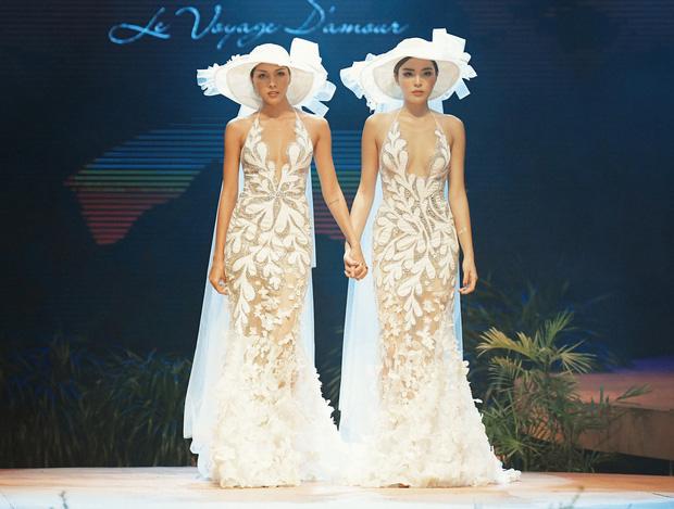 Kỳ Duyên và Minh Triệu nắm tay mặc váy cưới đôi, fan khẳng định: Tập trước để khi cưới đỡ ngại-2