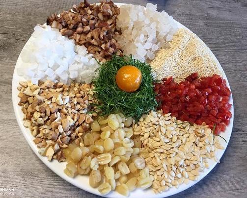 Cách làm bánh nướng trung thu thập cẩm đơn giản, thơm ngon đúng điệu-2