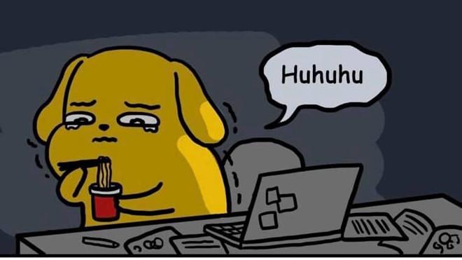 Ảnh chế tâm tư của cậu Vàng khi bị biến thành giống Shiba Inu-6