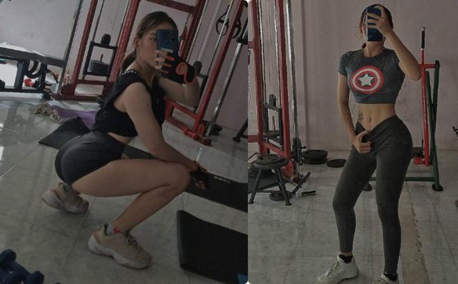 Khoe body siêu xịn trong phòng gym, thiếu nữ 17 tuổi làm hội anh em xịt máu mũi vì vòng nào ra vòng đấy-1