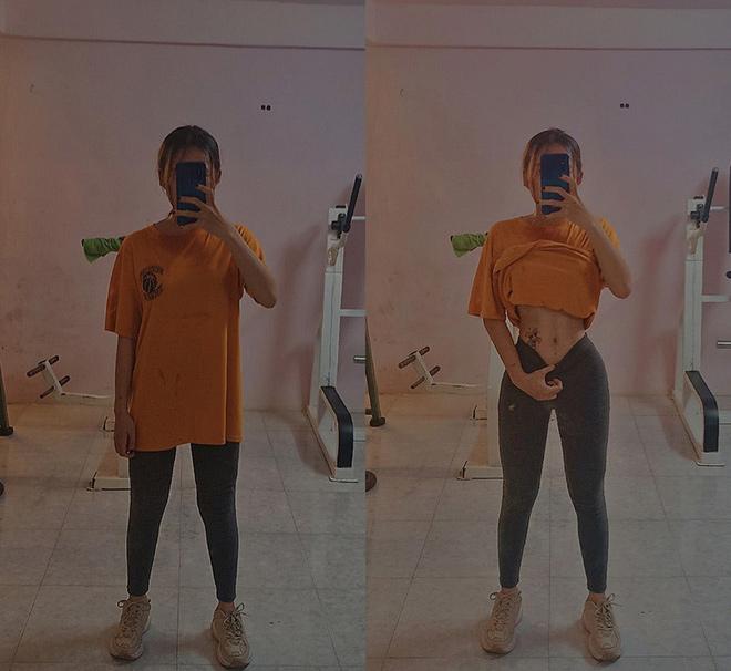 Khoe body siêu xịn trong phòng gym, thiếu nữ 17 tuổi làm hội anh em xịt máu mũi vì vòng nào ra vòng đấy-5