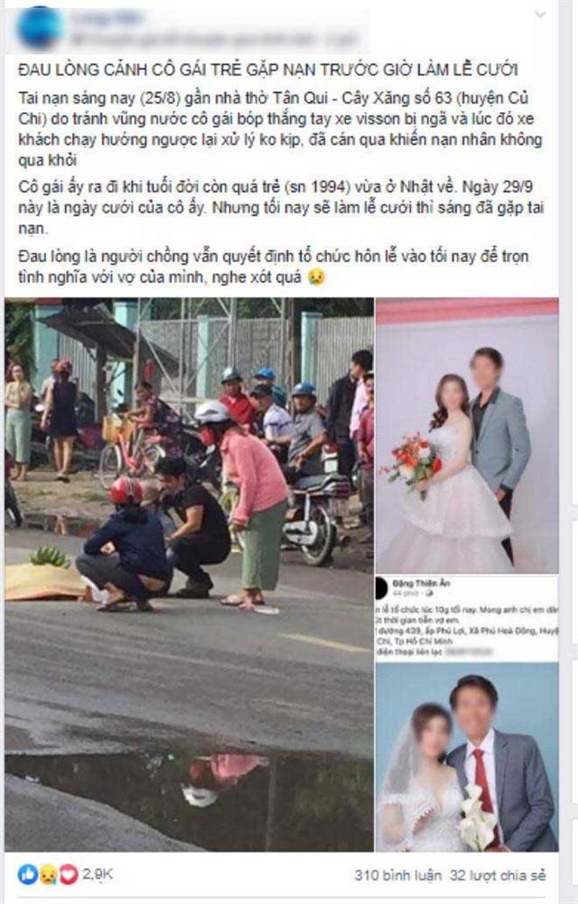 Vợ sắp cưới mất vì tai nạn, chàng trai bay từ Nhật về tổ chức lễ cưới ngay trong đêm-1