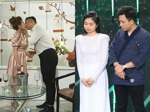 Hoa khôi 9X bị chỉ trích hết hôn bất chấp lại làm hành động phản cảm với trai đẹp trên truyền hình-4