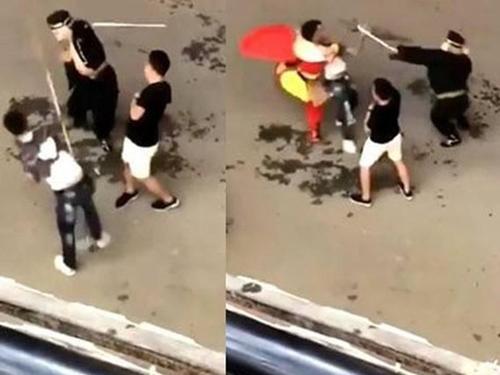 Đoàn hóa trang 'Tôn Ngộ Không' bị đánh bầm dập ở Sa Pa