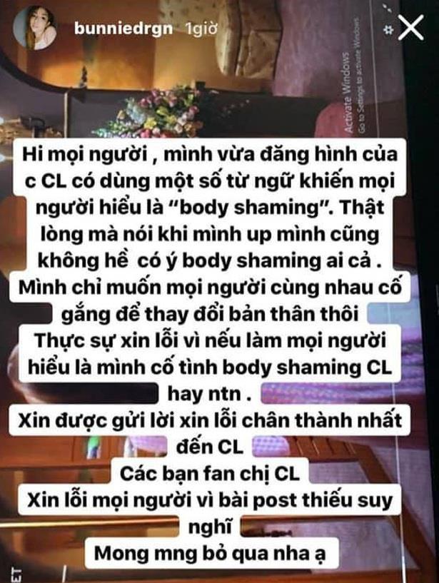 Hot girl bị dân mạng ném đá vì miệt thị ngoại hình ca sĩ CL của 2NE1-2