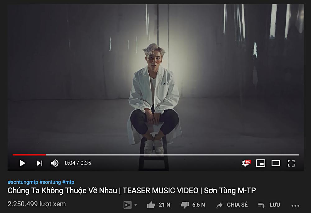 Giải mã nguyên nhân vì sao Hãy trao cho anh của Sơn Tùng MTP mất ngôi teaser nhiều người xem nhất vào tay Chi Pu-4