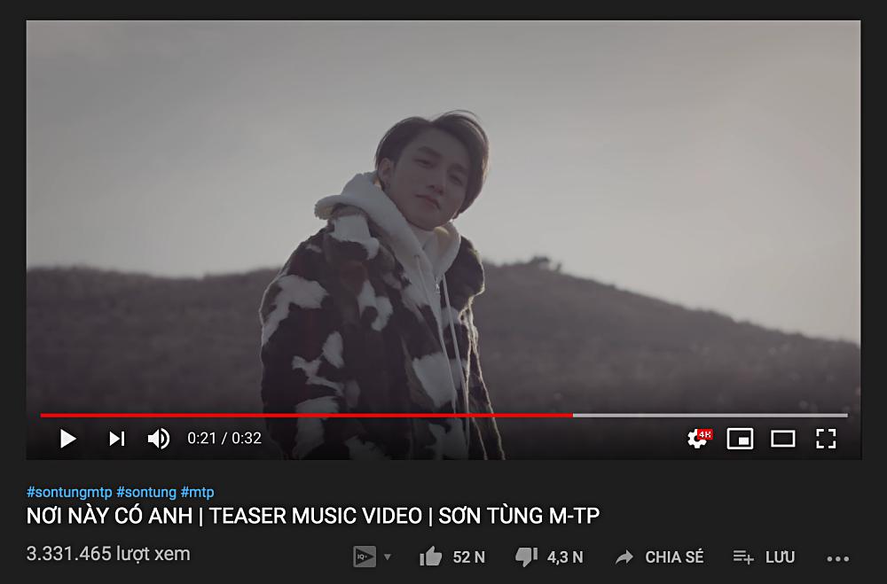 Giải mã nguyên nhân vì sao Hãy trao cho anh của Sơn Tùng MTP mất ngôi teaser nhiều người xem nhất vào tay Chi Pu-3
