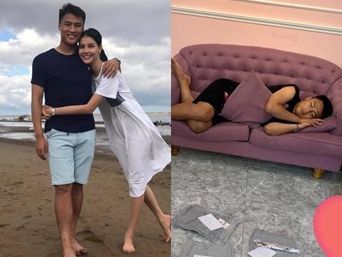 Mạc Hồng Quân nâng vợ 'lên mây', Kỳ Hân lại 'dìm chồng' tận đáy