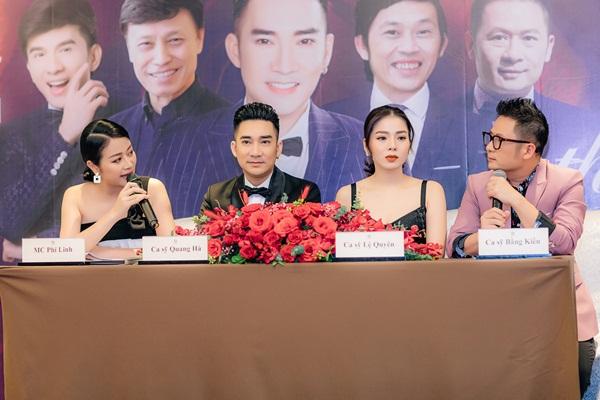 Lệ Quyên xách túi hiệu giá ngang ngửa một căn nhà tới chúc mừng liveshow Quang Hà-4