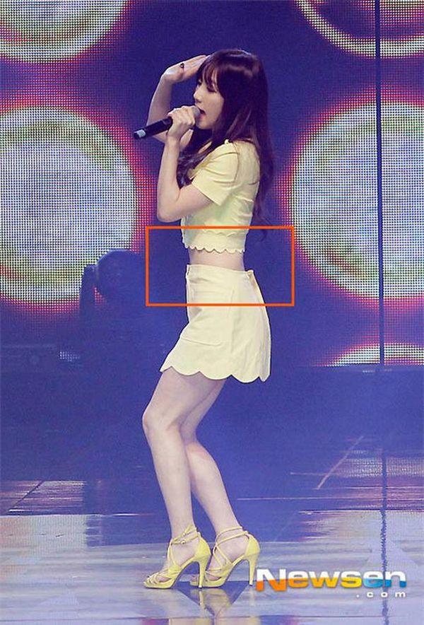 Phát hờn với vòng eo con kiến không mặc vừa cả size XS của Taeyeon (SNSD)-6