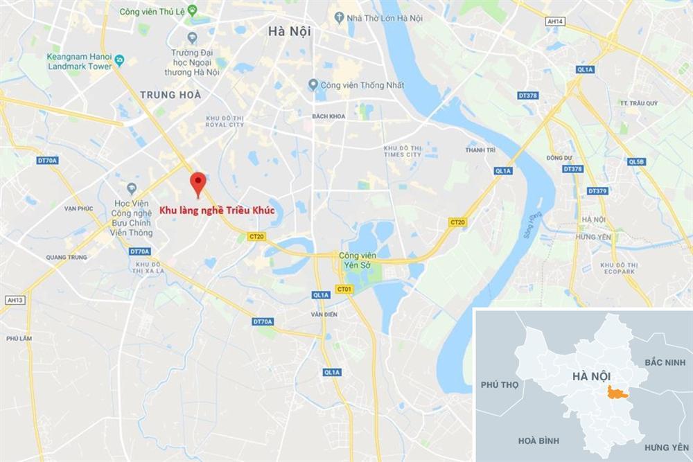 Lửa thiêu rụi hơn trăm m2 nhà xưởng ở làng nghề Triều Khúc-7