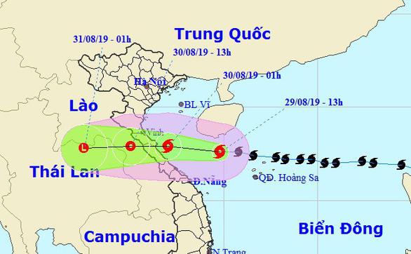 Ngày mai bão số 4 đổ bộ Nghệ An - Quảng Bình, cả nước mưa to-1