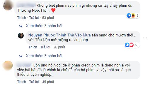 Noo Phước Thịnh kêu gọi tẩy chay phim Ngôi Nhà Bươm Bướm vì dám xài chùa nhạc-3