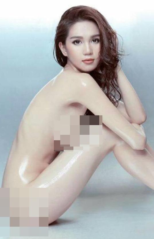 Tung hình nude, Ngọc Trinh ý nhị hơn với chiêu ảnh ghép-7