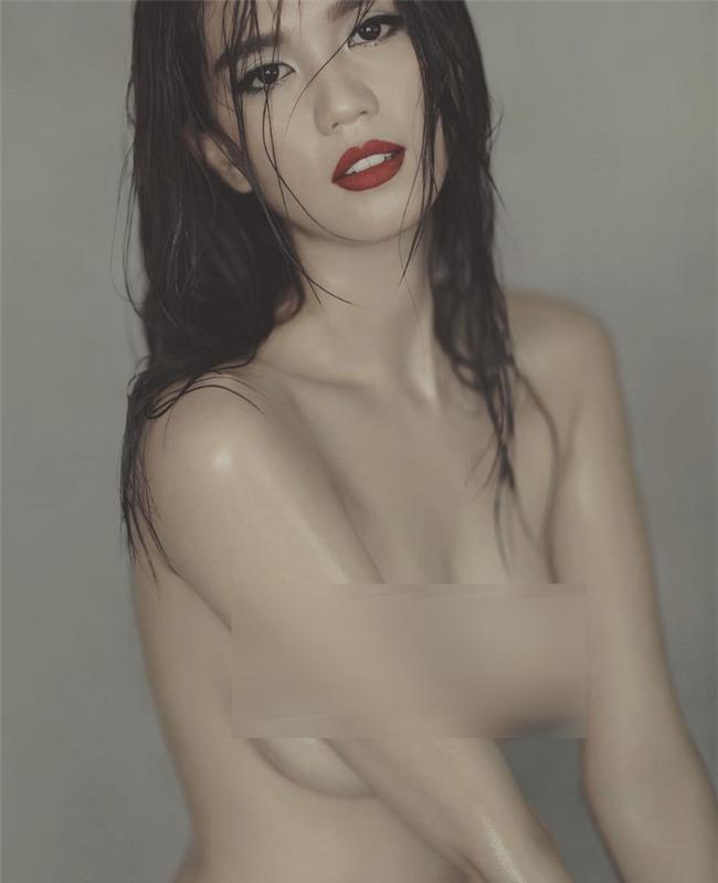 Tung hình nude, Ngọc Trinh ý nhị hơn với chiêu ảnh ghép-10