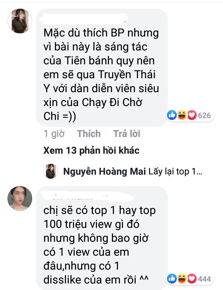 Khán giả kêu gọi đưa Truyền thái y của Ngô Kiến Huy lên top 1 trending, quyết tâm hạ bệ Đi đu đưa đi của Bích Phương vì Tiên Cookie-6