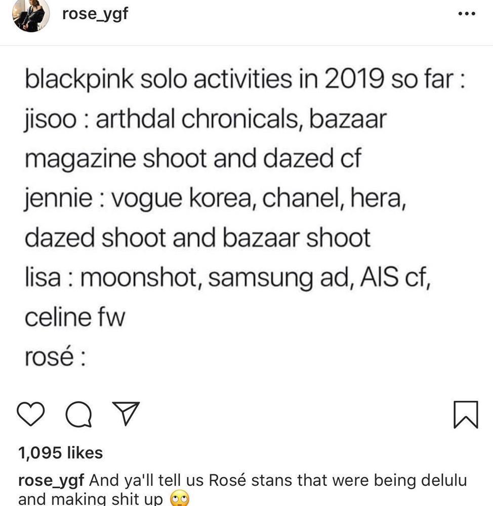 Rosé (BlackPink) gián tiếp thừa nhận bị đối xử bất công, fan phẫn nộ trending hashtag yêu cầu YG cư xử đúng tình người-4