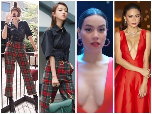 SAO ĐỤNG HÀNG THÁNG 8: Hồ Ngọc Hà, Thanh Hằng đụng hàng xuyên quốc gia vẫn khẳng định đẳng cấp thời trang đỉnh cao