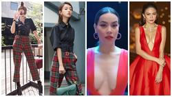 SAO ĐỤNG HÀNG THÁNG 8: Hồ Ngọc Hà, Thanh Hằng đụng hàng xuyên quốc gia vẫn khẳng định đẳng cấp thời trang đỉnh cao